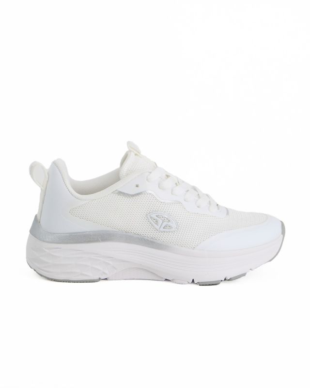 Prodotto: SOPRANI SPORT - Sneakers bianca con lacci e logo laterale