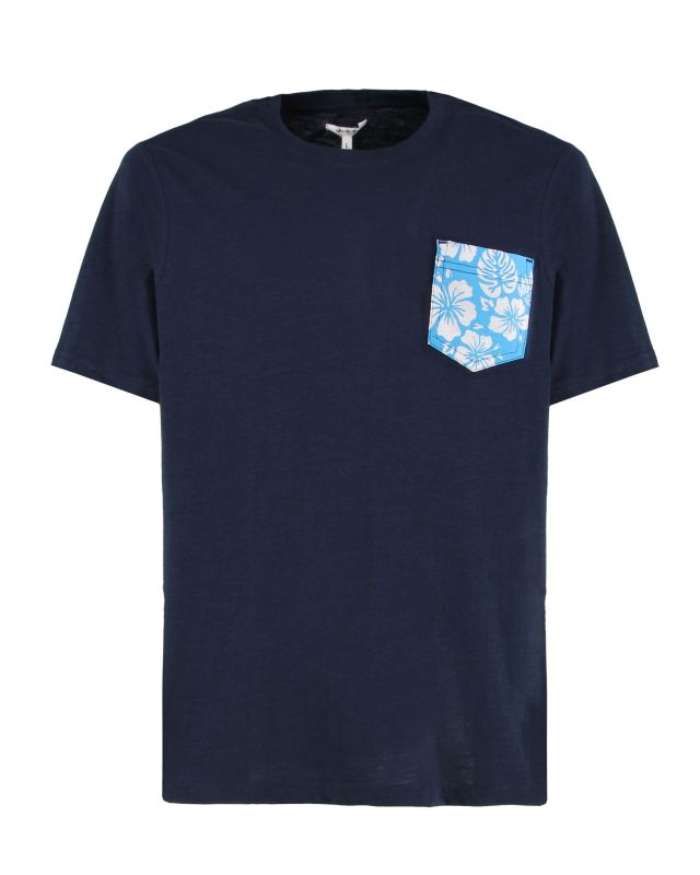 Prodotto: T-SHIRT MM C/TASCHINO URANIO BLU NOTTE