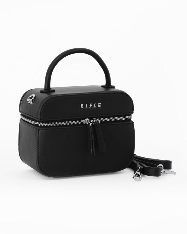 Prodotto: RIFLE - Minibag bianca con tracolla removibile