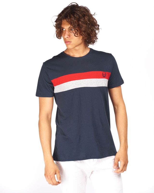 Prodotto: GMV - Tshirt blu da uomo in cotone