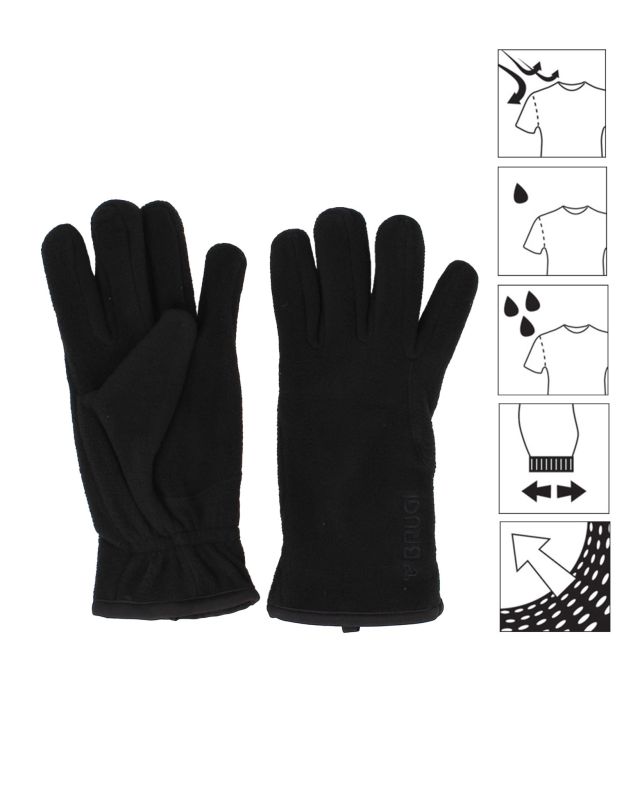 Prodotto: GUANTI PILE UOMO BLACK