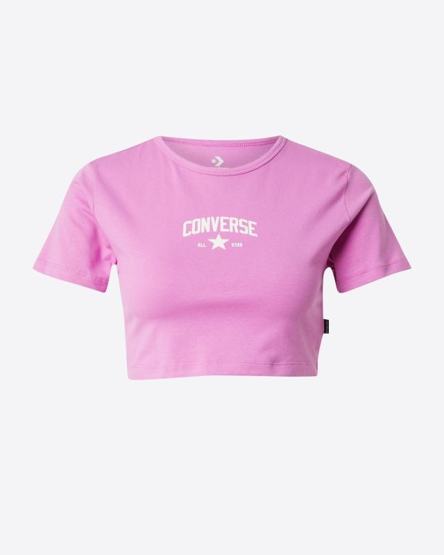 Prodotto: CONVERSE T-SHIRT CROPPED FUXIA DA DONNA, 10028561