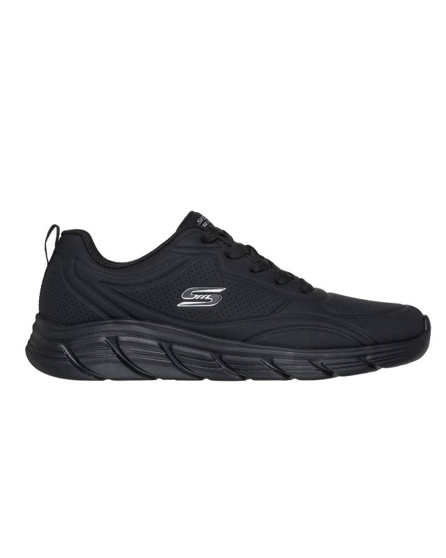 Prodotto: SKECHERS - BOBS B FLEX LO - COOL EASE - Sneakers nera da donna con soletta ammortizzata in memory foam