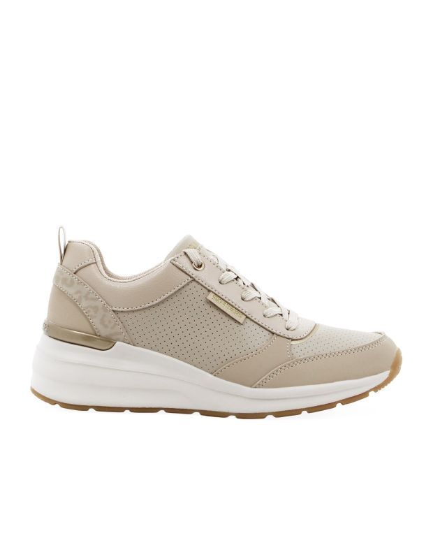 Prodotto: SKECHERS - BILLION - SUBTLE SPOTS - Sneakers taupe da donna