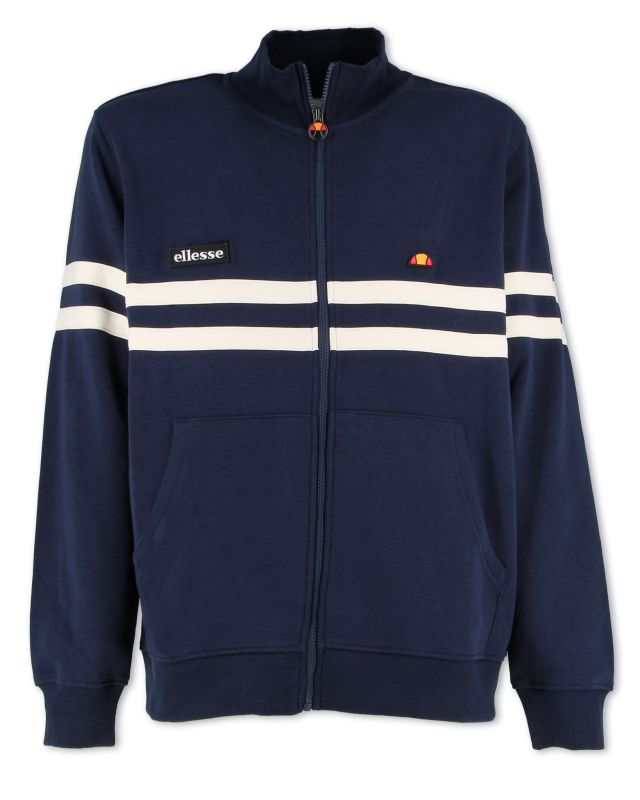 Prodotto: ELLESSE -PILE UOMO FULL ZIP BLU CON BANDE BIANCHE - EHM267W25_858