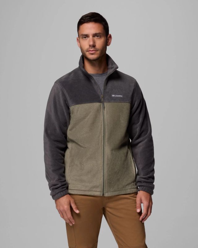 Prodotto: COLUMBIA - GIACCA PILE VERDE DA UOMO FULL ZIP TEENS MOUNTAIN 2.0