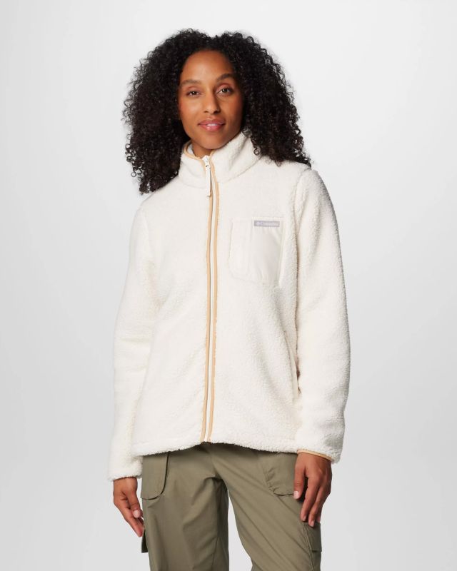 Prodotto: COLUMBIA - GIACCA PILE IN SHERPA BIANCA DA DONNA WEST BEND CHALK