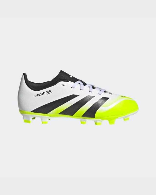 Prodotto: ADIDAS - SCARPA DA CALCIO JUNIOR BIANCA, GIALLO FLUO, NERA PREDATOR CLUB FG/MG  DAL 28 AL 35 - JH8868