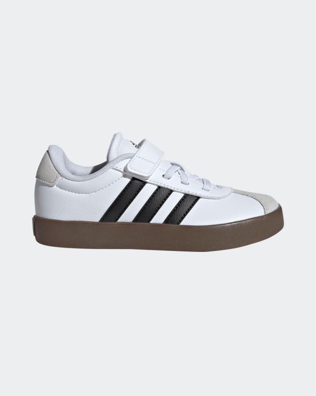 Prodotto: ADIDAS - SNEAKERS JUNIOR BIANCA, NERA E GRIGIA VL COURT 3.0 EL C TD  DAL 28 AL 35 -ID9155
