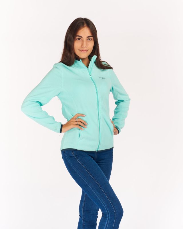 Prodotto: ON SPIRIT - PILE DONNA FULL ZIP TURCHESE - LUANA