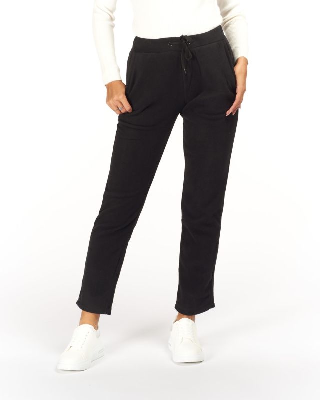 Prodotto: ON SPIRIT - PANTALONI IN PILE DONNA  NERI- ILARIA