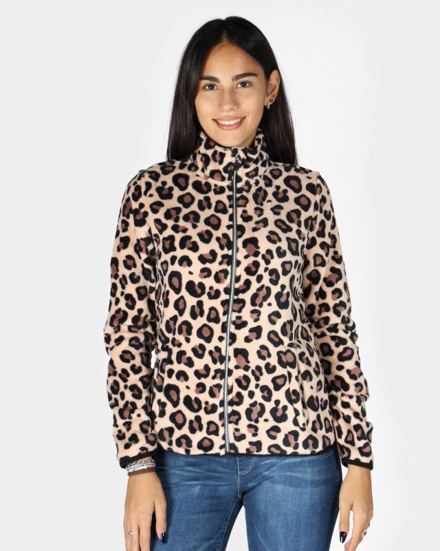Prodotto: PILE FZ CORAL ANABEL LEOPARD BEIGE