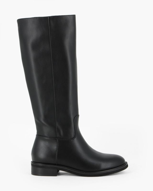 Prodotto: MISS GLOBO - Stivale nero con zip laterale, tacco 3CM