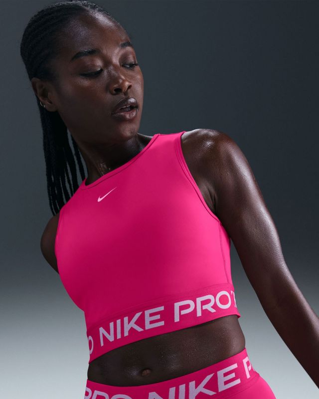 Prodotto: NIKE - TOP DONNA PRO BIANCO – FZ3615/100