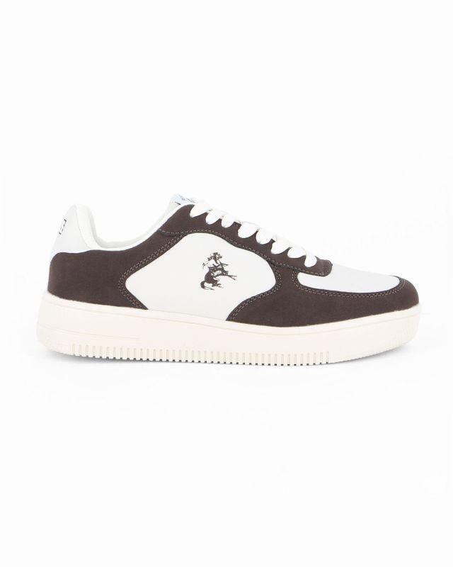 Prodotto: RIFLE - Scarpa beige da uomo con lacci
