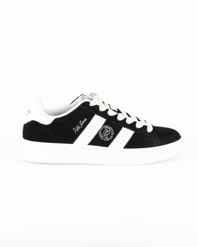 Prodotto: RIFLE - Scarpa sneakers nera da donna con lacci