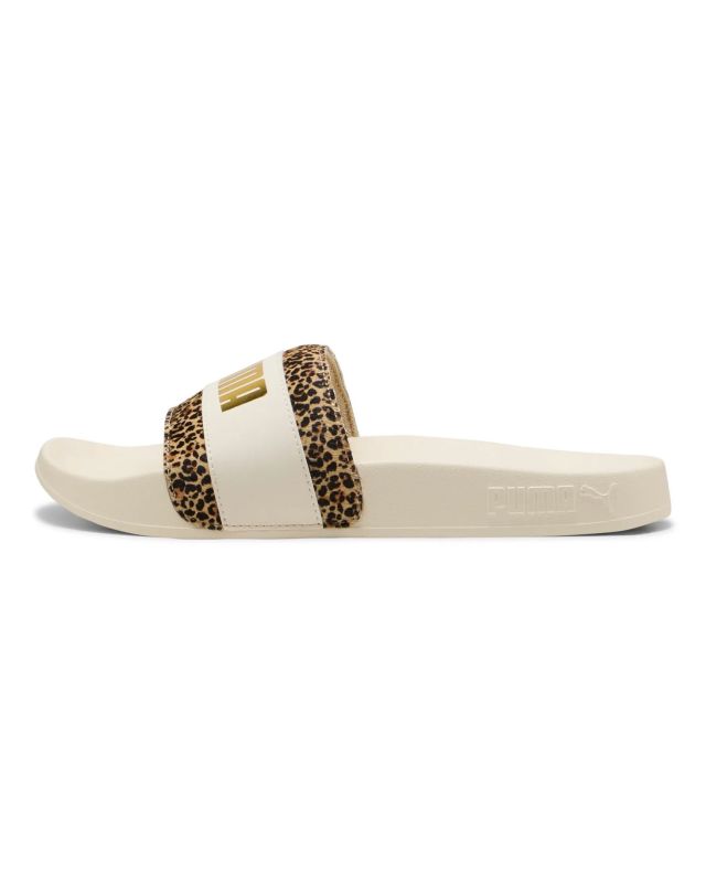 Prodotto: PUMA -CIABATTE DA DONNA BEIGE E LEOPARDATO LEADCAT 2.0 ANIMAL FLAIR SNOW  402880-01