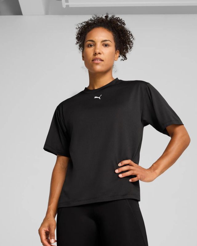 Prodotto: PUMA - T-SHIRT NERA  TAD ESSENTIAL RELAXED DA DONNA, 527139-01