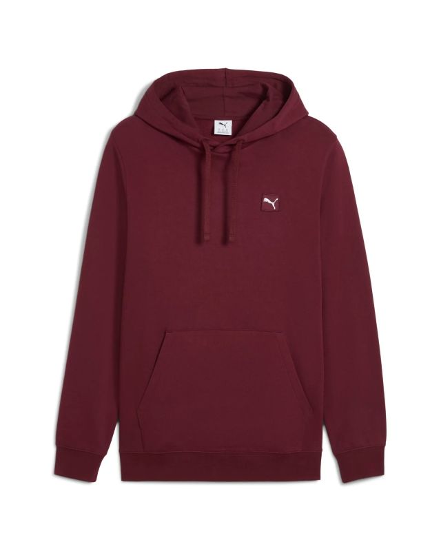 Prodotto: PUMA - FELPA CON CAPPUCCIO BORDEAUX  ESSENTIAL N.1 LOGO HD - DA UOMO, 688254-96