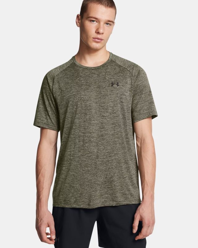 Prodotto: UNDER ARMOUR -T-SHIRT MEZZA MANICA TECH 2.0 SS VERDE DA UOMO, 1326413_0390