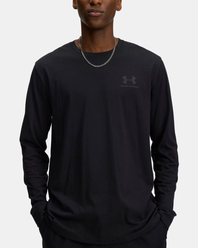Prodotto: T-SHIRT ML SPORTSTYLE LEFT CHEST LS BLK