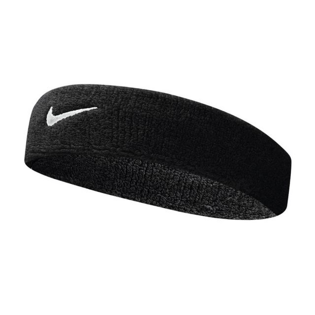 Prodotto: FASCETTA TERGISUDORE SWOOSH BLACK/WHITE