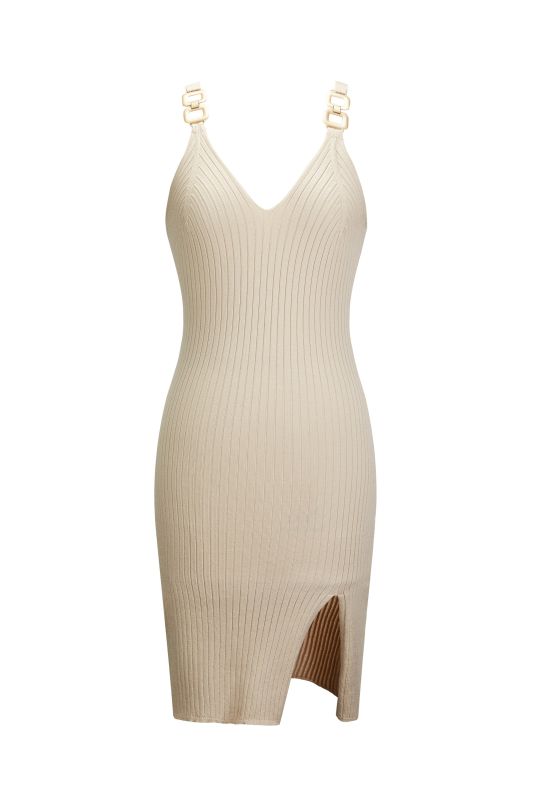 Prodotto: BACHATA - Vestitino spalla stretta beige