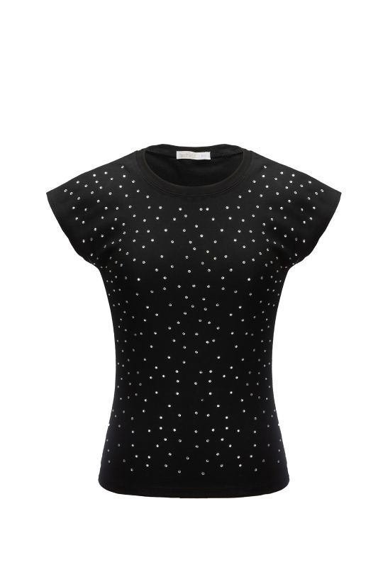 Prodotto: BACHATA - Tshirt a manica corta con strass