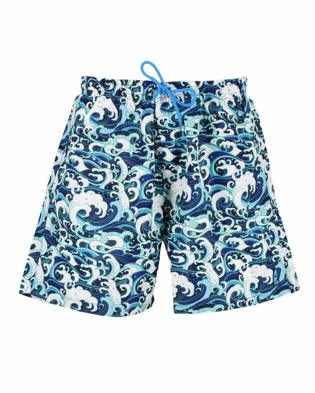 Prodotto: WAIKIKI RUN - BOXER MARE DA UOMO VERDE E BLU SERGIO - AU01853_A11200