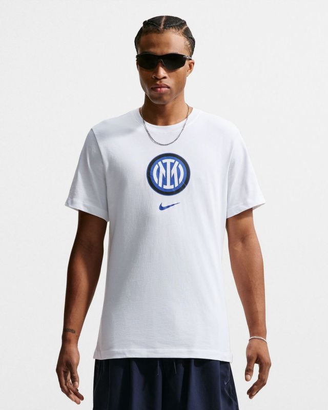 Prodotto: NIKE - T- SHIRT  MEZZA MANICA INTER CREST TEE BIANCA DA UOMO, IM1662/100