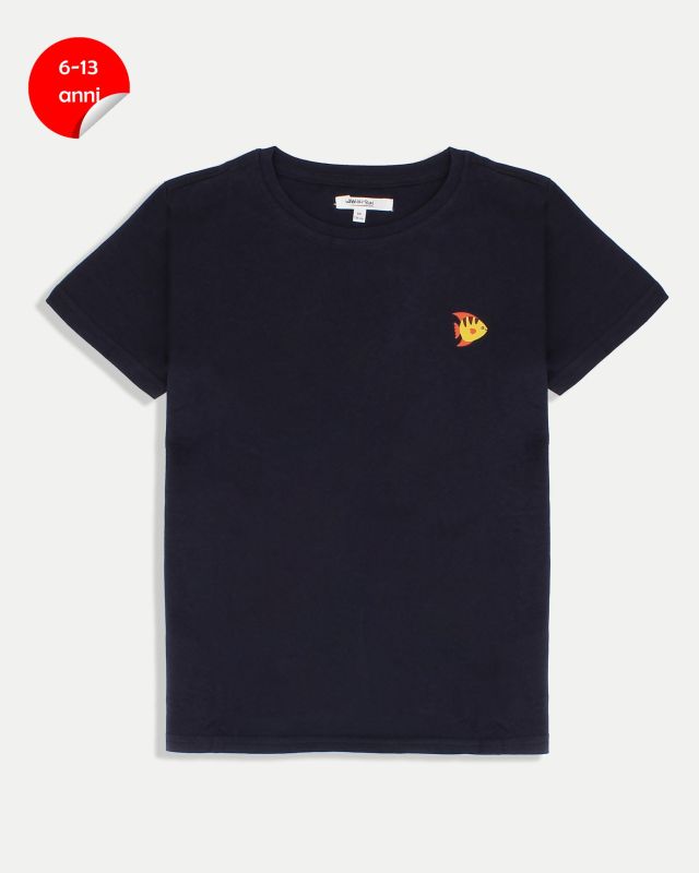 Prodotto: WAIKIKI RUN -T-SHIRT JUNIOR ( 6-13 ANNI) BLU SCURO CON DETTAGLIO GRAFICO, PARANZA