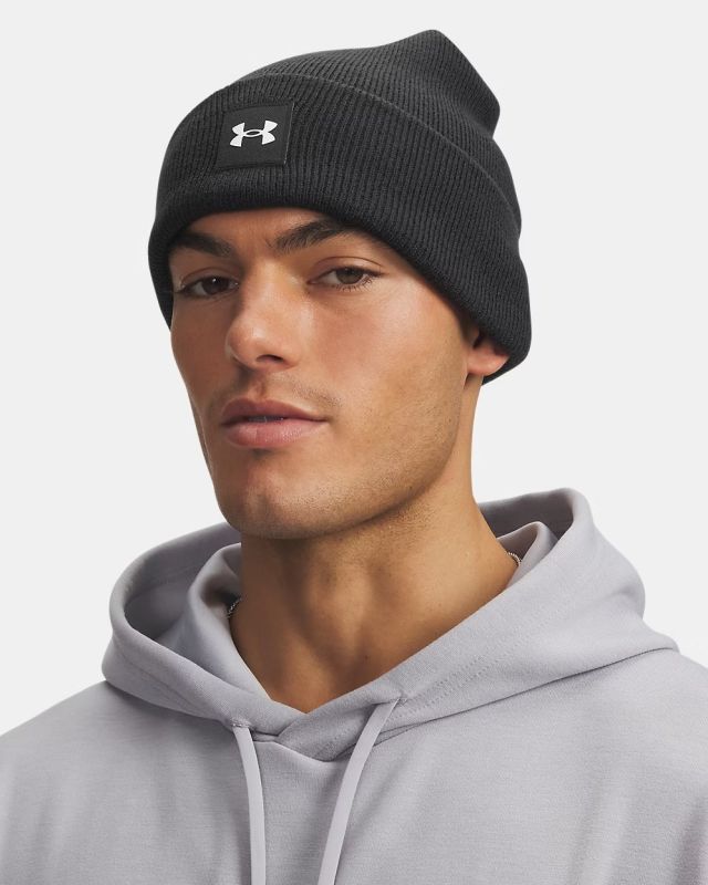 Prodotto: UNDER ARMOUR - BERRETTO HALFTIME CUFF NERO DA UOMO, 1373155_0005