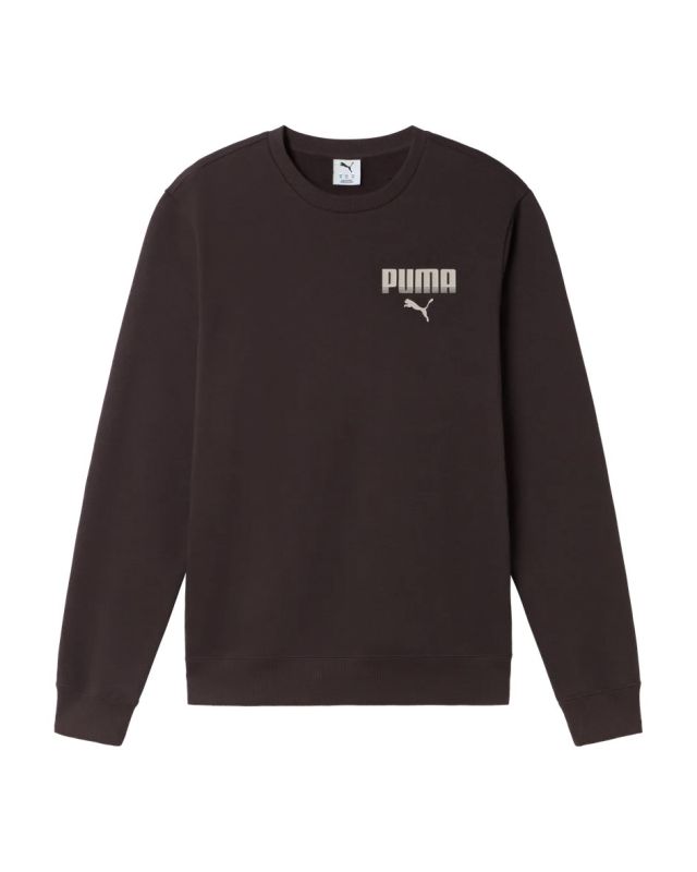 Prodotto: SWEAT ESS GRAPHIC CREW FL CHOCOLATE