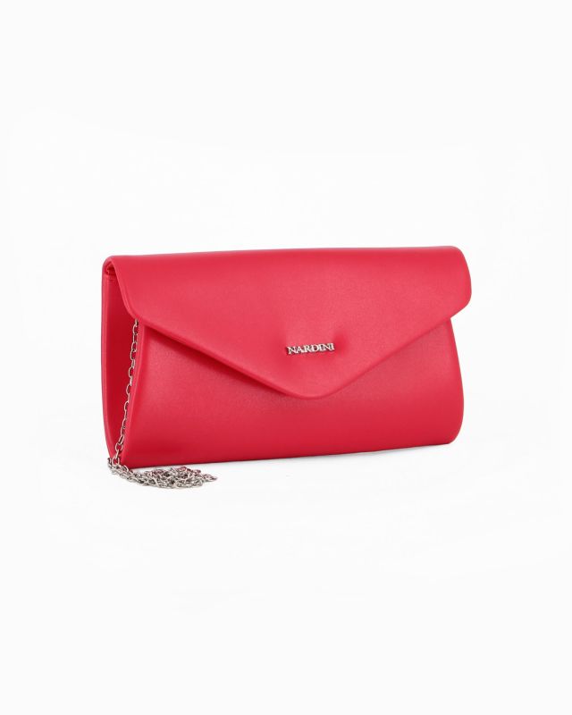 Prodotto: POCHETTE PU C/PATTA A PUNTA+LETTERING