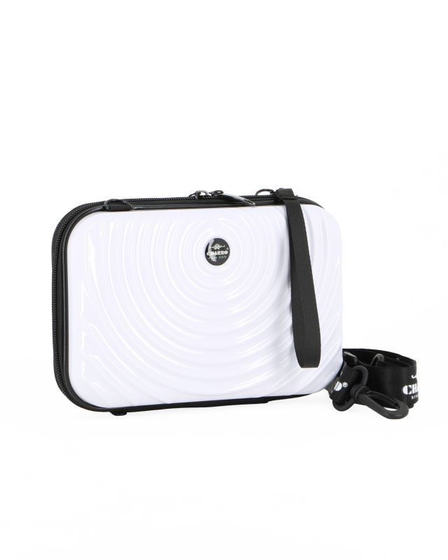 Prodotto: CHARRO - Trousse bianca con tracolla regolabile removibile