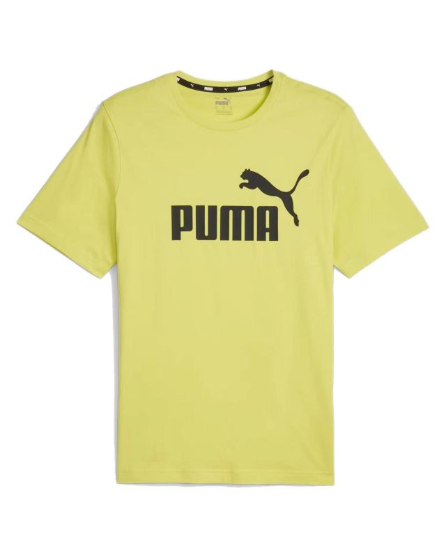 Prodotto: PUMA - T-shirt Essentials lime da uomo con logo