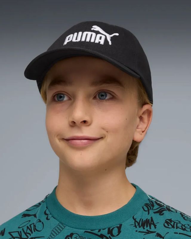 Prodotto: PUMA - CAPPELLO DA BASEBALL JUNIOR  NERO ESSENTIAL N.1 LOGO ,  026853-01