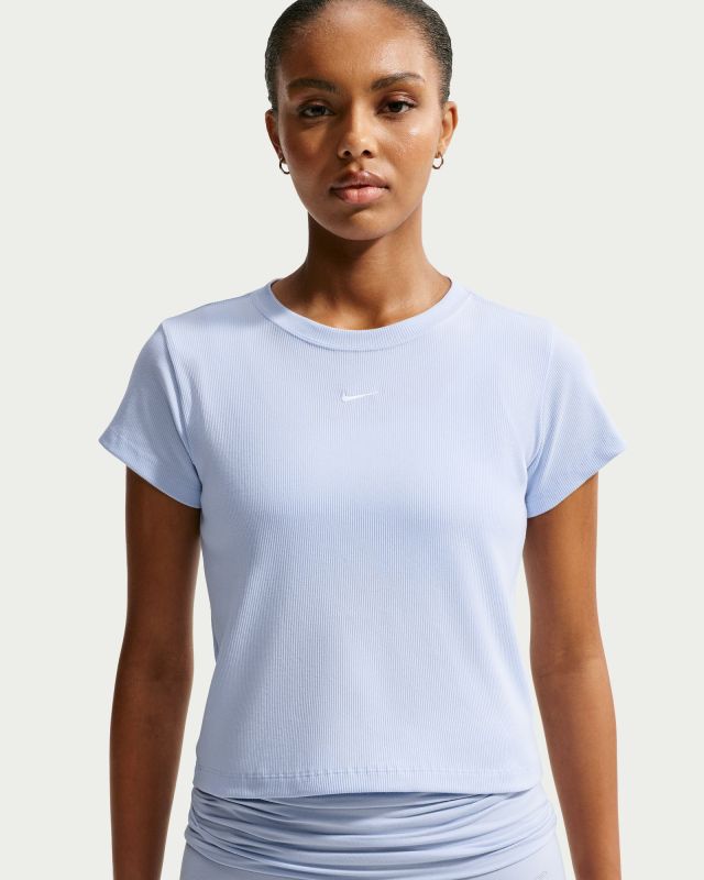 Prodotto: NIKE - T- SHIRT  MEZZA MANICA NSW RIB TGHT SS  CELESTE DA DONNA, HV4994/407