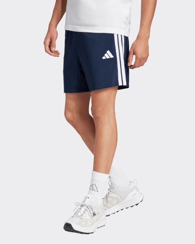Prodotto: ADIDAS - SHORT BLU DA UOMO ESSENTIALS 3 STRISCE CHELSEA - JW1914