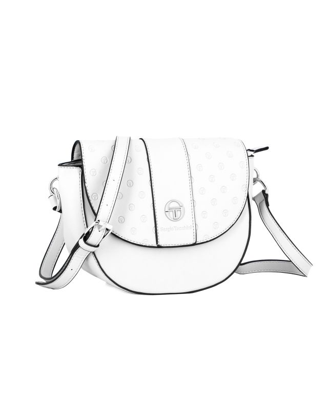 Prodotto: SERGIO TACCHINI - Tracollina bianca con patta loggata