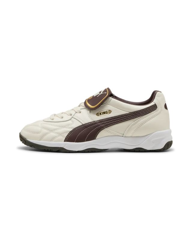 Prodotto: PUMA - SNEAKERS KING INDOOR BEIGE E MARRONE DA UOMO, 401683-18