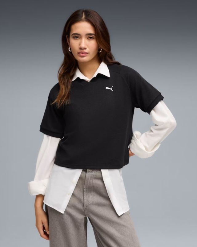 Prodotto: PUMA - T-SHIRT NERA CLASS RELAXED PINNACLE  DA DONNA, 691872-01