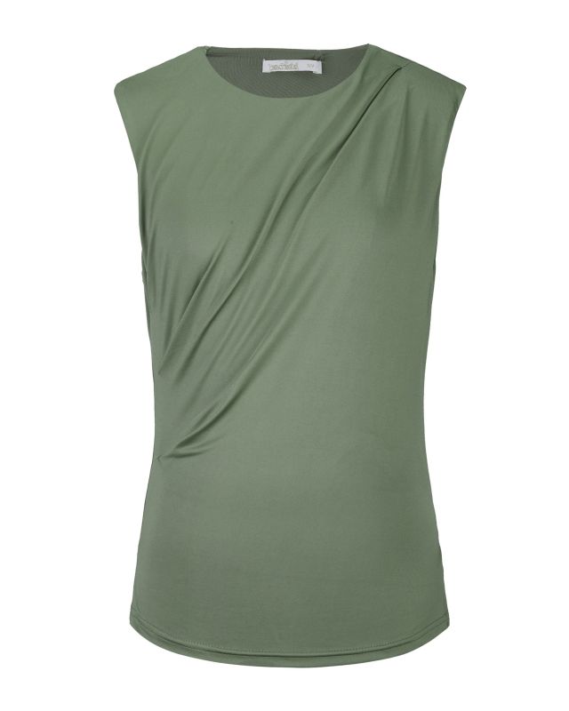 Prodotto: BACHATA - Tshirt smanicata verde militare