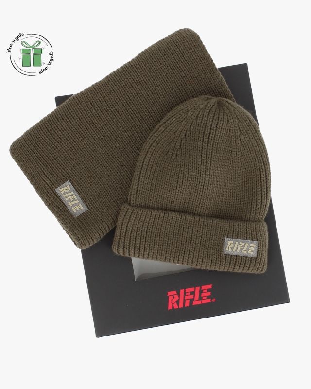 Prodotto: SET CUFFIA A COSTINE E SNOOD
