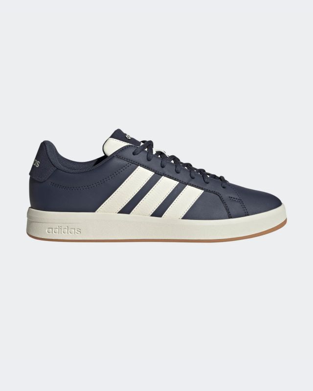 Prodotto: ADIDAS - SNEAKERS UOMO BLU E BIANCA GRAND COURT BASE 3.0 - HQ0071