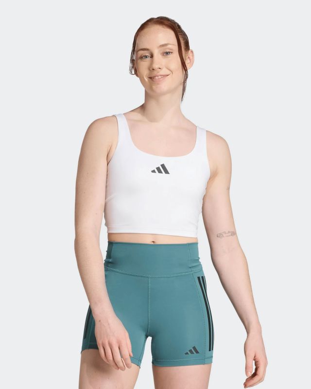 Prodotto: ADIDAS - TOP SPORTIVO BIANCO OPTIME - JZ6028