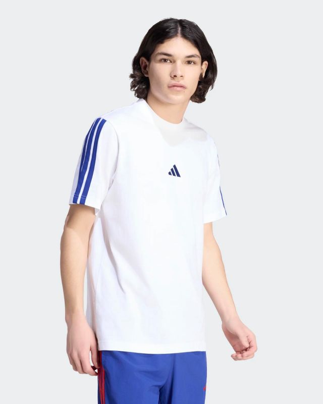 Prodotto: ADIDAS - TSHIRT BIANCA  DA UOMO CON 3 BANDE - KE5606