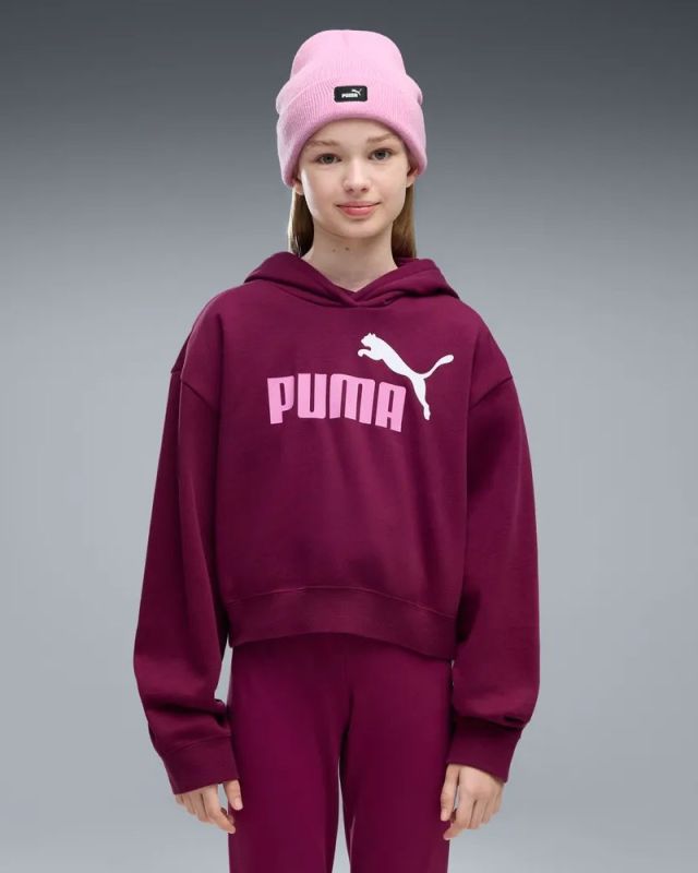 Prodotto: SWEAT C/CAPP.ESS 2 COLOR NO.1 LOGO FUXIA