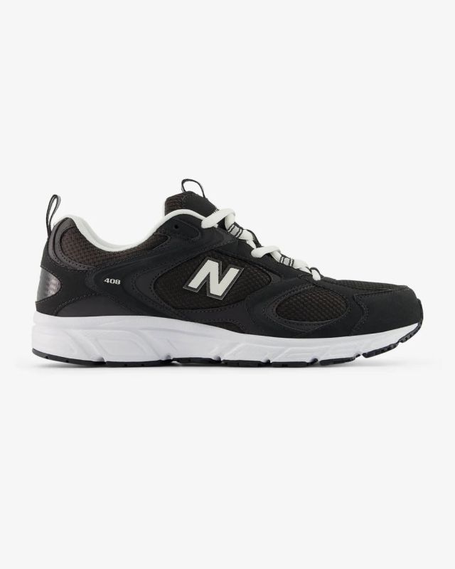 Prodotto: NEW BALANCE 408 – SNEAKERS UOMO ELEVATED ESSENTIALS NERA / BIANCA – U4089BN