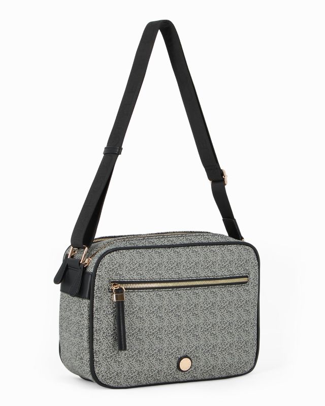 Prodotto: TRACOLLA C/ZIP FRONT.+STAMPA MONOGRAMMA